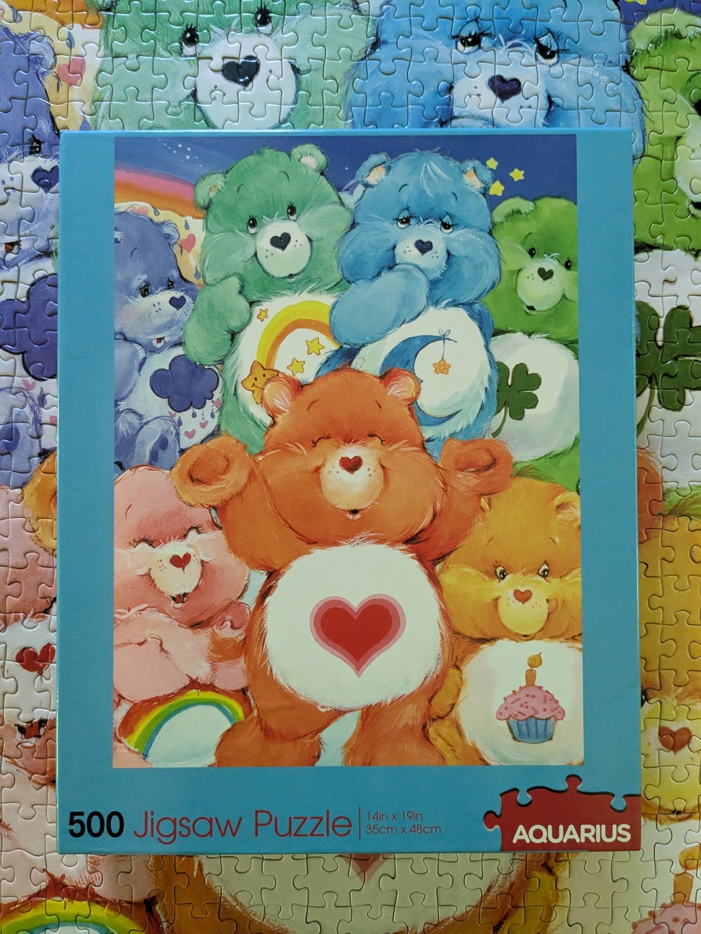 Aquarius 500 Piece Care Bears Jigsaw Puzzle